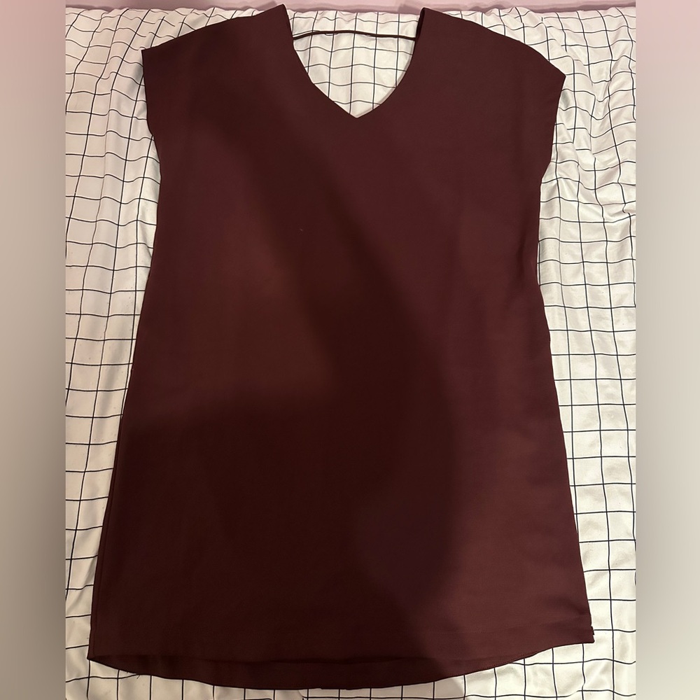 Monk & Lou Burgundy Mini Dress